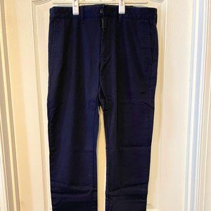 J. Crew Driggs Blue Khakis